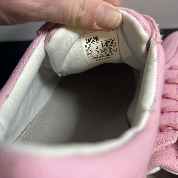 NWT Apex Petals Ellen A402W Women's Sneakers Pink  Orthopedic Size 9 Extra Wide - Picture 8 of 11